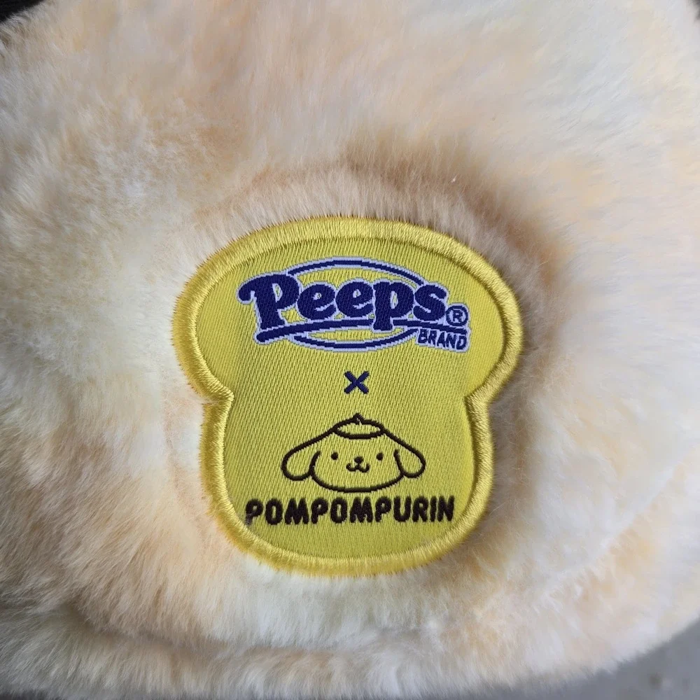 NEW Peeps x‎ HELLO KITTY Easter Basket w/ Handle Bunny Rabbit Plush Basket Blue